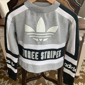 Adidas Original Three Stripes Sweatshirt